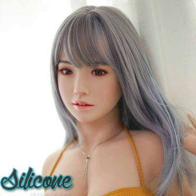 Erlene - 157cm | 5' 1"- J Cup (Hybrid - Silicone Head + TPE Body) incl. Implanted Hair